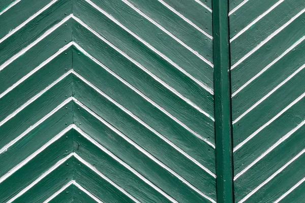Grön vit dörr — Stockfoto