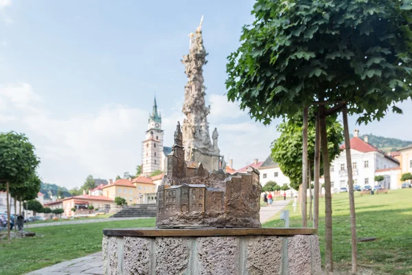 Plaza del mercado Kremnica — Foto de Stock