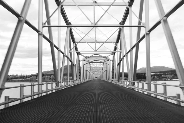 Teslin-brücke — Stockfoto