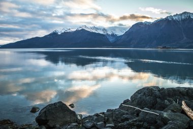 gün batımı yansımalar