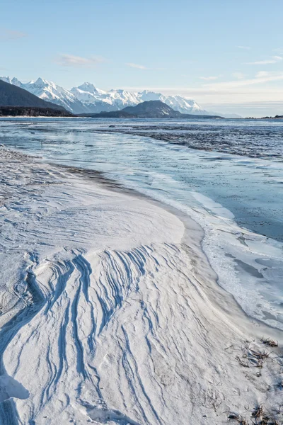 Snö och is — Stockfoto