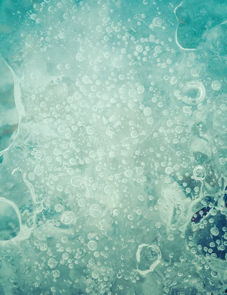 Little ice bubbles — Stock Photo, Image