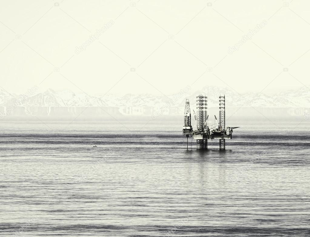 Alaskan drilling rig
