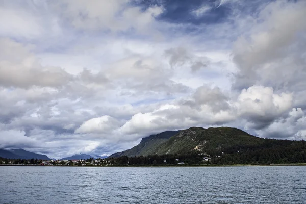 Skagway from the Sea — Stock Photo, Image