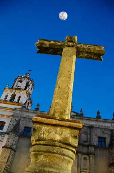 在科约阿坎，墨西哥城圣胡安 · 包蒂斯塔教区 — 图库照片