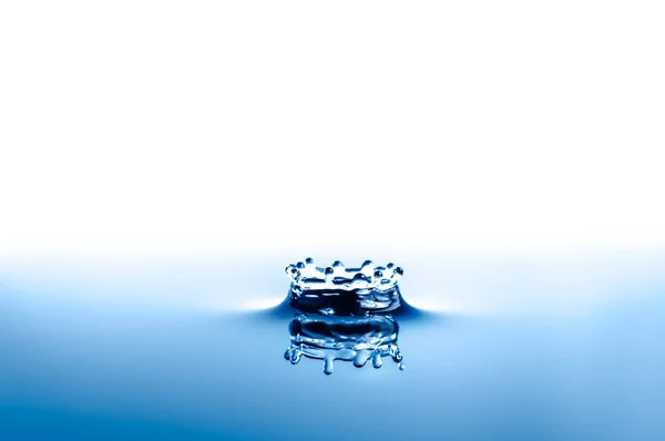 Agua salpicadura corona — Foto de Stock