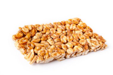 Fıstıklı tahtırevan. Geleneksel zanaatkarlık kullanılarak elde üretilen Meksika el yapımı şekerlemeler