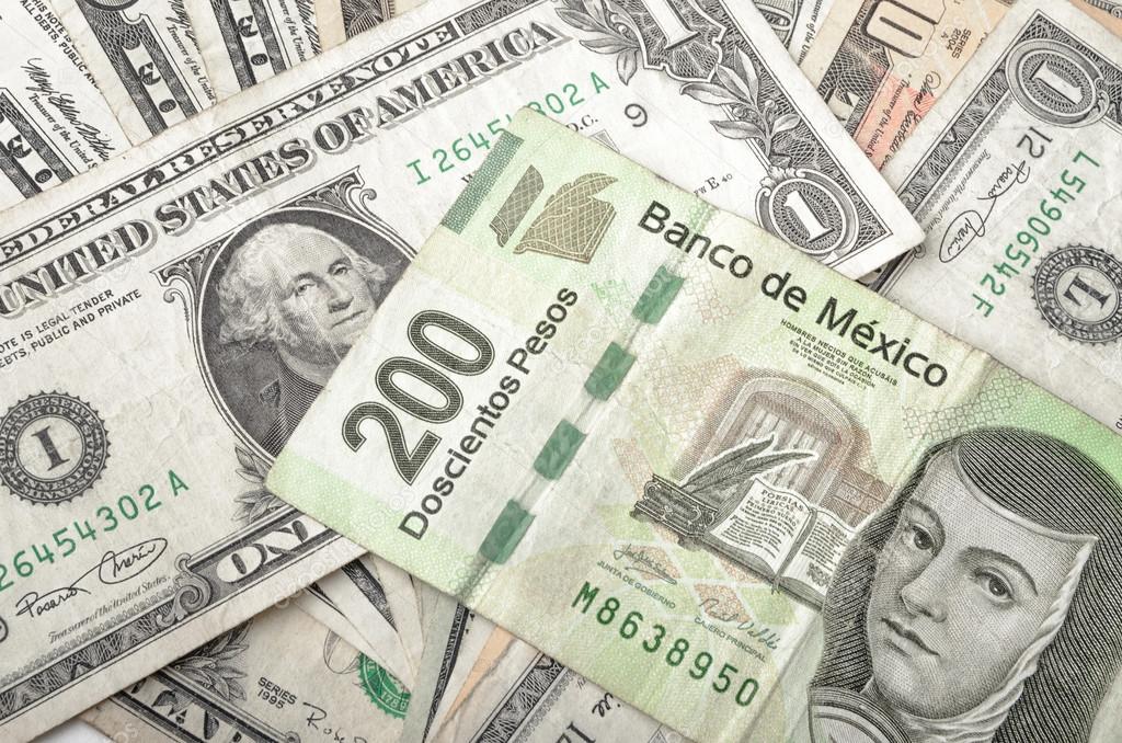 Imágenes: dinero mexicano y dolares | Dólares y billetes ...