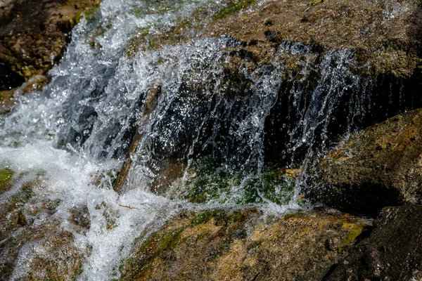 Small Fresh Water Waterfall — Stock Photo, Image