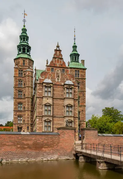 Μια Εικόνα Του Κάστρου Rosenborg Όπως Φαίνεται Από Την Άλλη — Φωτογραφία Αρχείου