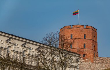 Gediminas Kalesi 'nin bir resmi..