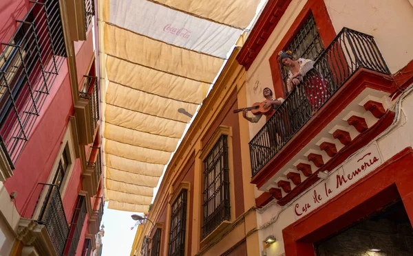 Ein Bild Der Fassade Des Flamenco Kulturzentrums Casa Memoria — Stockfoto