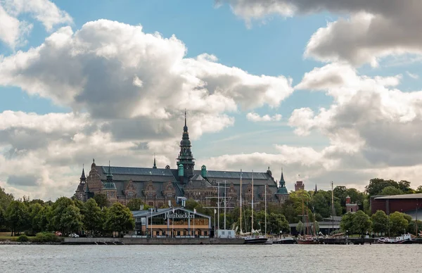 Bild Nordiska Museet Tagen Från Andra Sidan Vattnet — Stockfoto