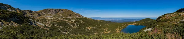 Une Image Panoramique Paysage Parc National Rila — Photo