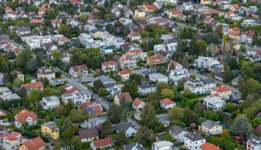 Viyana 'nın banliyölerinin resmi.