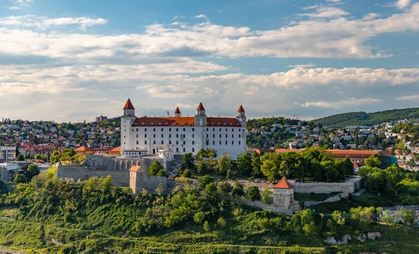 Bratislava Kalesi 'nin bir resmi..