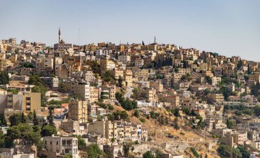 Amman 'daki Al Ashrafyeh bölgesinin bir resmi..