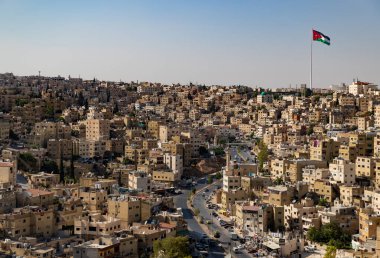 Amman 'daki al qusour bölgesinin bir resmi.