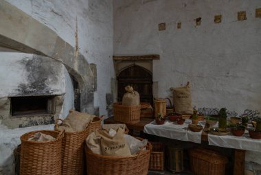 Henry 'nin 8. Mutfağı' nın Hampton Sarayı 'ndaki resmi..