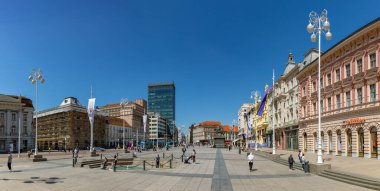 Ban Josip Jelacic Meydanı 'nın bir resmi.