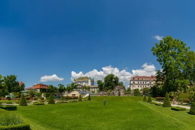 Zagreb Botanik Bahçesinin bir resmi.