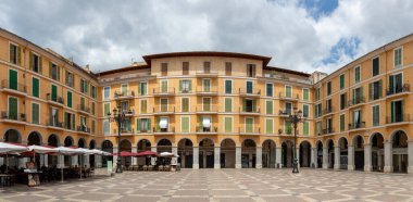 Palma de Mallorca 'daki Plaza Belediye Başkanı' nın bir resmi..