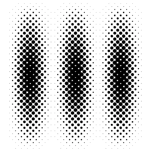 Black halftone pattern — Stock Vector