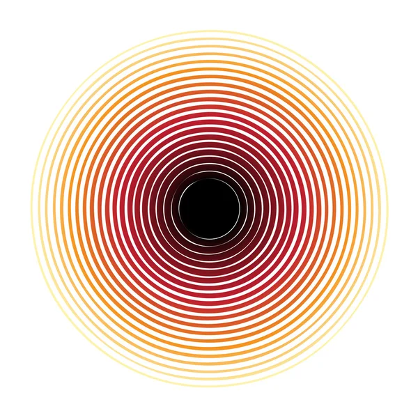 Cirkel halftoonpatroon — Stockvector