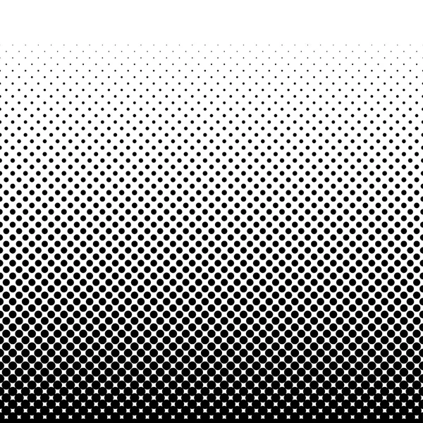 Black halftone pattern — Stock Vector