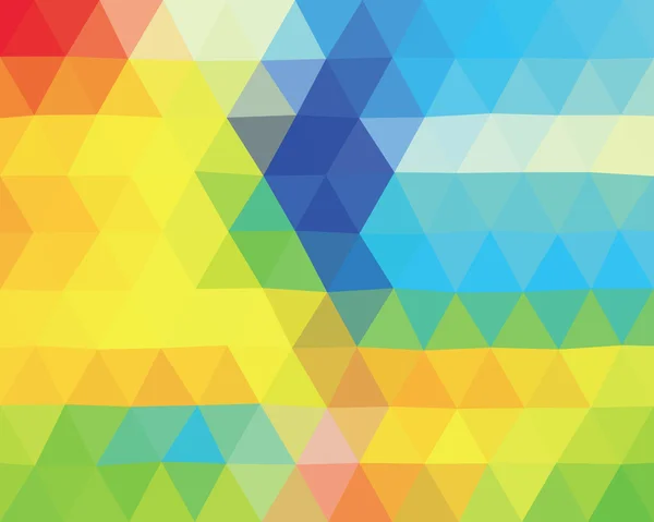 Fondo poligonal colorido — Vector de stock