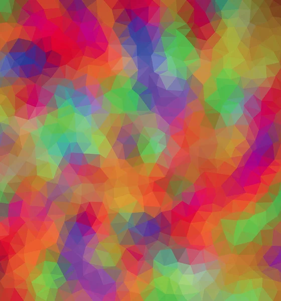 Fond polygonal coloré — Image vectorielle