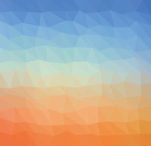 Fond polygonal coloré — Image vectorielle