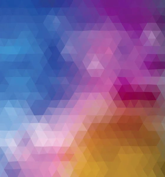 Renkli poligonal arka plan — Stok Vektör