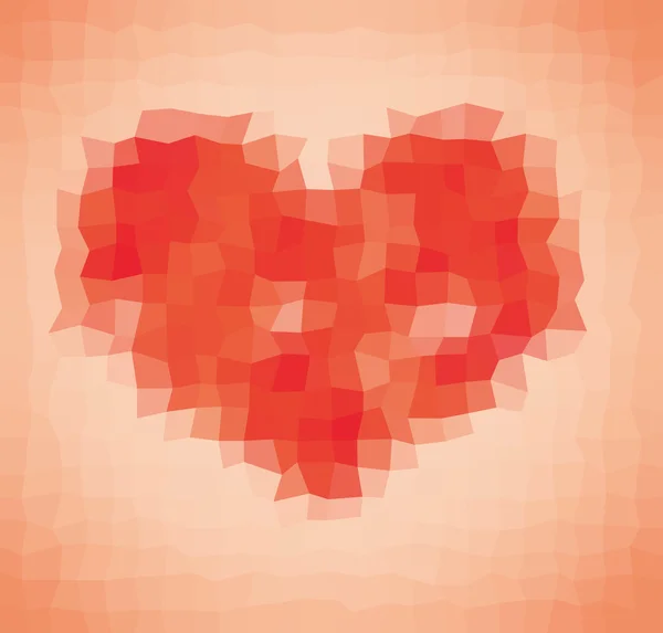カラフルな多角形の背景 — ストックベクタ