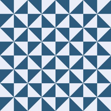 Dikişsiz üçgen desen