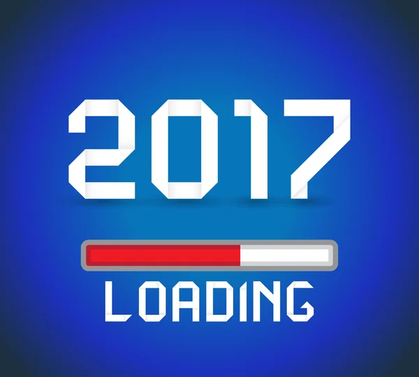 2017 laden thema Vectorbeelden