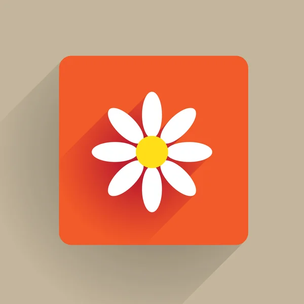 Daisy flower — Stockvector