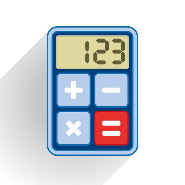 Ikona aplikacji kalkulator — Wektor stockowy