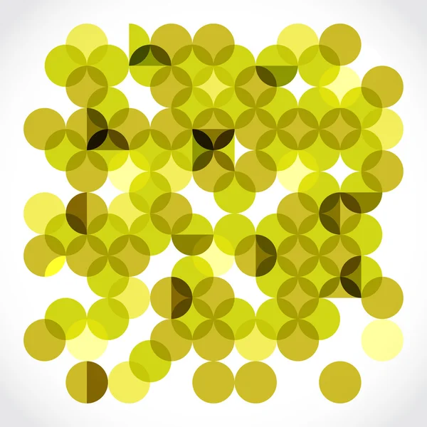 Cercles transparents motif de fond — Image vectorielle
