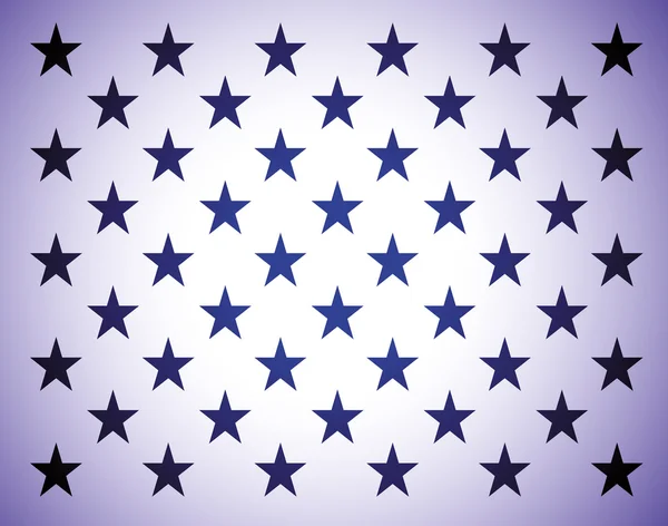 USA csillagok — Stock Vector