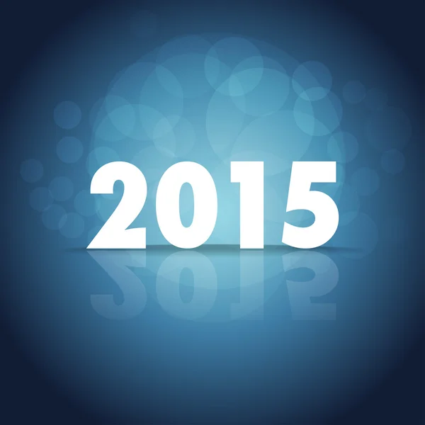 Gelukkig nieuwjaar 2015 — Stockvector
