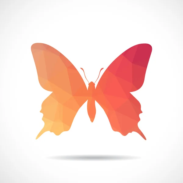 Mariposa. — Vector de stock