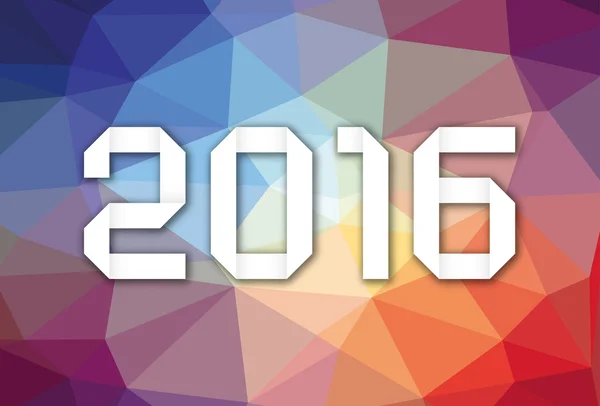 2016 — Stockvector