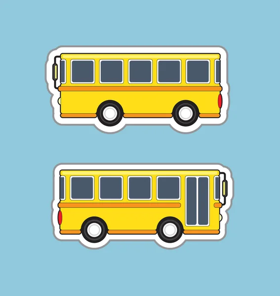 Autobuses — Vector de stock