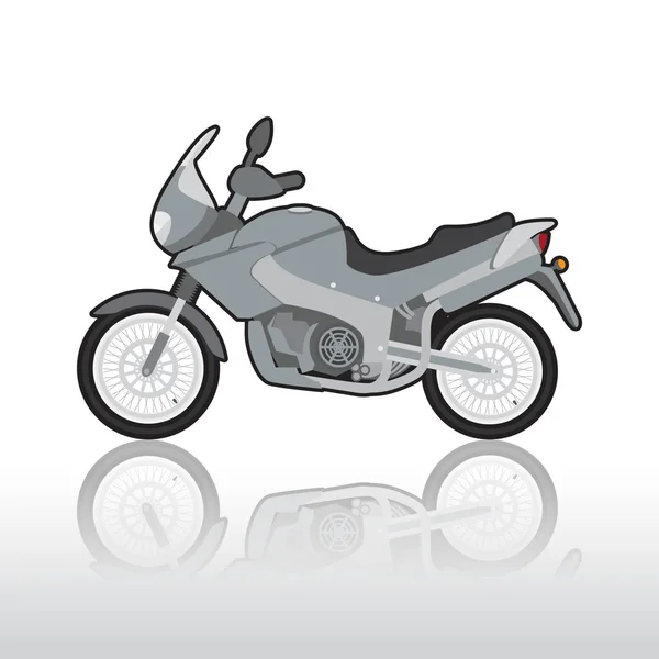 Motocicleta — Vector de stock