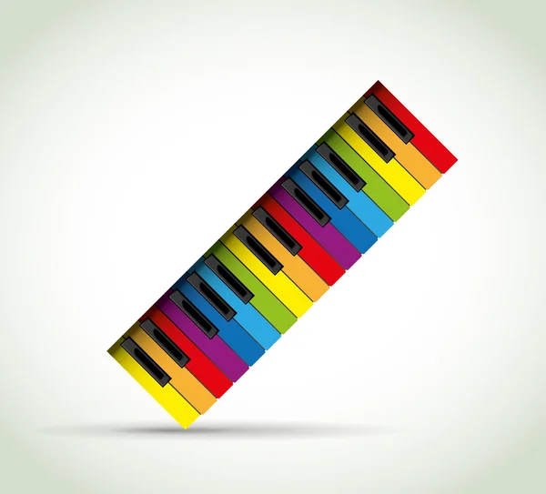 Piano roll — Wektor stockowy