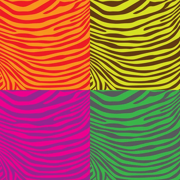 Zebra pattern background — Stock Vector