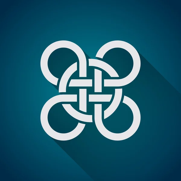 Celtic symbol, logotyp — Stock vektor