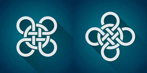 Set of celtic symbol — Stock Vector