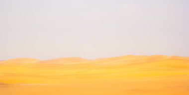 Çöl kumları, güzel kumlu çöl manzaraları.